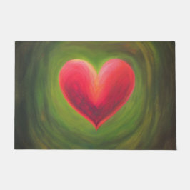 Natürliche Herztormatte Fußmatte