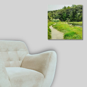 Natürliche Kakamatura-Strecke entlang des Lagune-F Poster