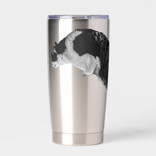Natürliche Katzenenergie Thermobecher (Vorderseite)