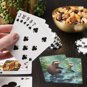 Natürliche Klassische Spielkarten Bears