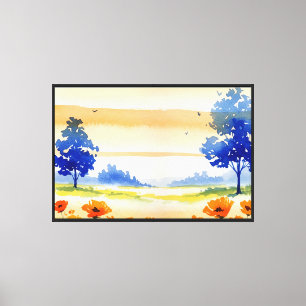 Natürliche Landschaft Leinwanddruck