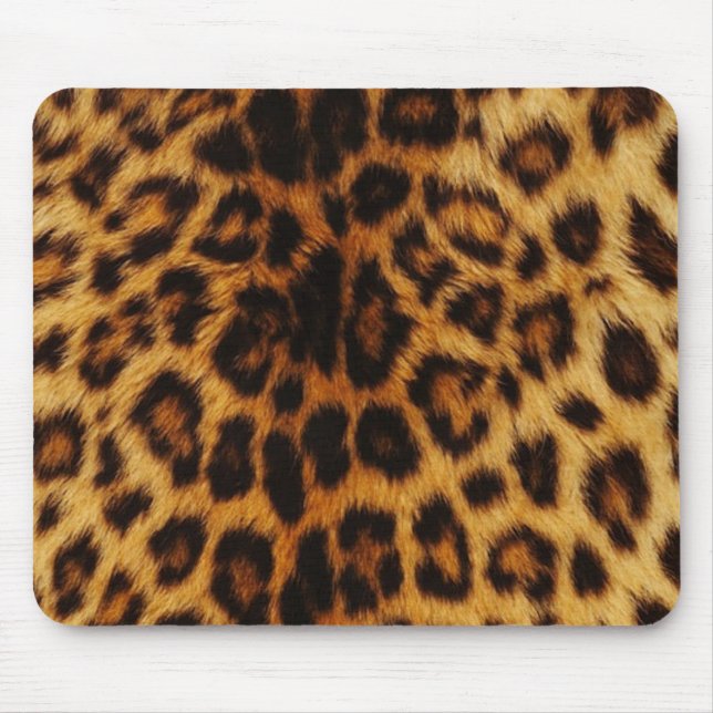 Natürliche Leopard-Stellen Mousepad (Vorne)
