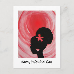 Natürliche Liebe-Postkarte Feiertagspostkarte