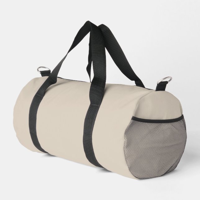 Natürliche Linde Farbe Duffle Bag (Rechte Ecke)
