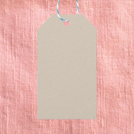 Natürliche Linde Farbe Geschenkanhänger