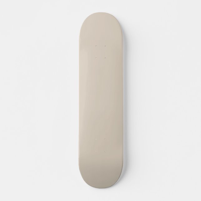 Natürliche Linde Farbe Skateboard (Vorne)
