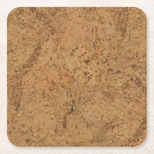 Natürliche Rauch-Korken-Barken-hölzerner Rechteckiger Pappuntersetzer