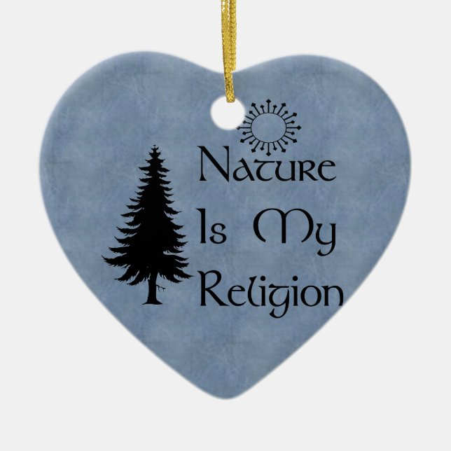 Natürliche Religion Keramik Ornament (Vorne)