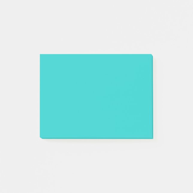 Natürliche Robin's Ei Blue Color Post-it Klebezettel (Vorderseite)