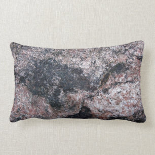 Natürliche rosa Felsen-Beschaffenheit Lendenkissen