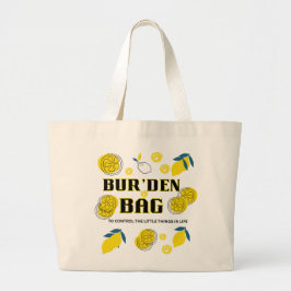 NATÜRLICHE SCHEIBE ZITRONE BAUMWOLLE JUMBO-TASCHE JUMBO STOFFBEUTEL