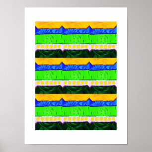 Natürliche Schichten Poster