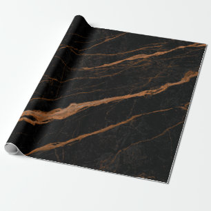 natürliche schwarze Emperador-Marmorstruktur Hinte Geschenkpapier