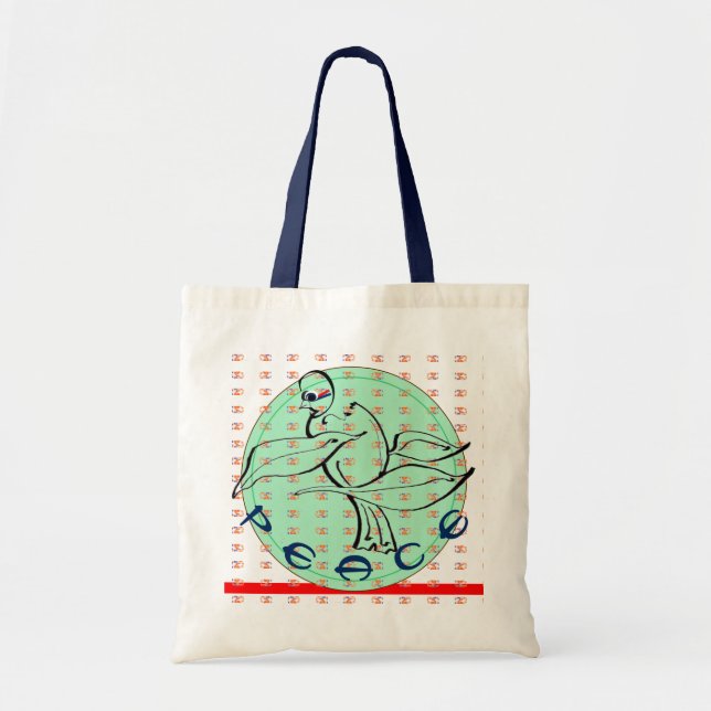 Natürliche Tasche der Friedenstaube (Vorne)
