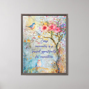 Natürliche Verbindung Impressionismus Canvas Print Leinwanddruck