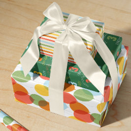 Natürliche Wundergemische Muster Geburtstag Geschenkpapier Set