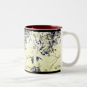 Natürliche Zartheit 5 Zweifarbige Tasse