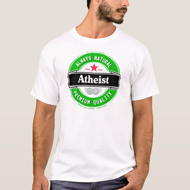 Natürlicher Atheist T-Shirt (Vorderseite)
