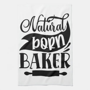 Natürlicher Geborener Baker Geschirrtuch