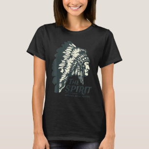 Natürlicher Geborener Jäger Graffiti Kunstprotest T-Shirt