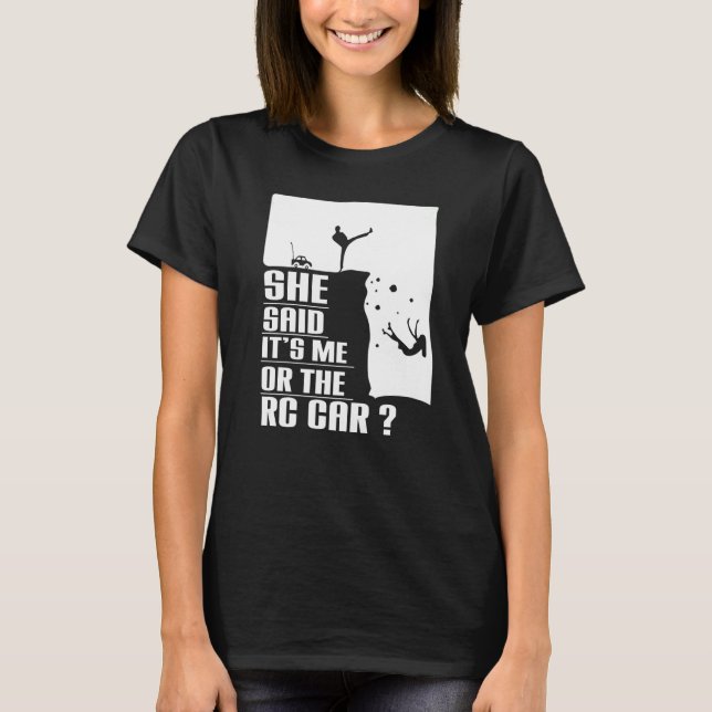 Natürlicher Geborener RC-Treiber Racer Remote Cont T-Shirt (Vorderseite)