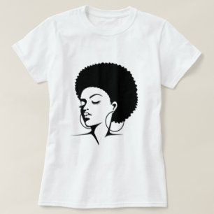 Natürlicher Haar-T - Shirt