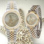 Natürlicher Starfish Stilvoll anpassbar Armbanduhr<br><div class="desc">Wünschen Sie sich nach einem Starfish! Für Meerjungfrauen und Strandliebhaber ist diese stilvolle Uhr in neutralen Ekru-Tönen mit dem fotografischen Bild eines natürlichen Seesterns ein Wunsch wahr. Dieses Bild ist eine originelle Strandfotografie von JLW_FOTOGRAFIE.</div>