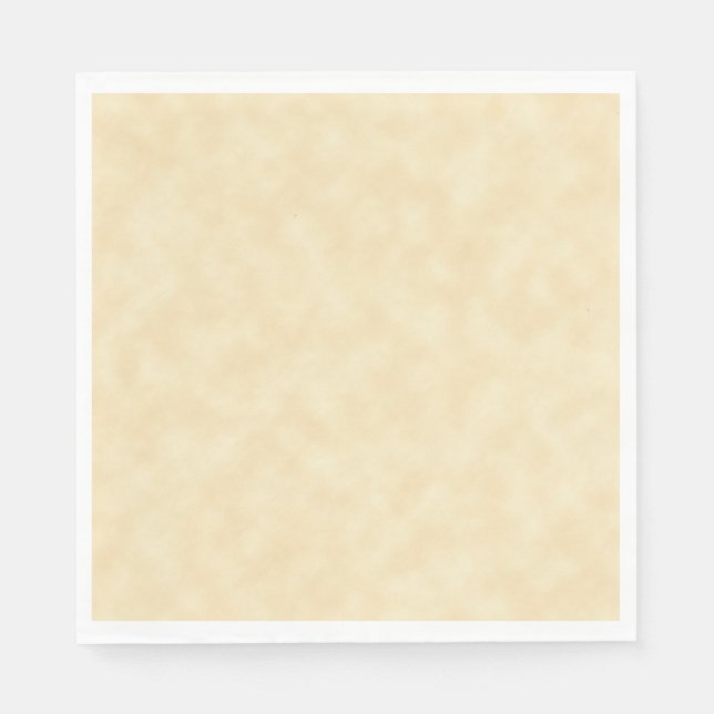 Natürliches antikes Pergament Serviette (Vorderseite)