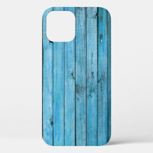 Natürliches blaues Holz, texturierter Hintergrund. Case-Mate iPhone Hülle