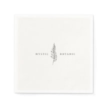 Natürliches botanisches Leaf Napkins