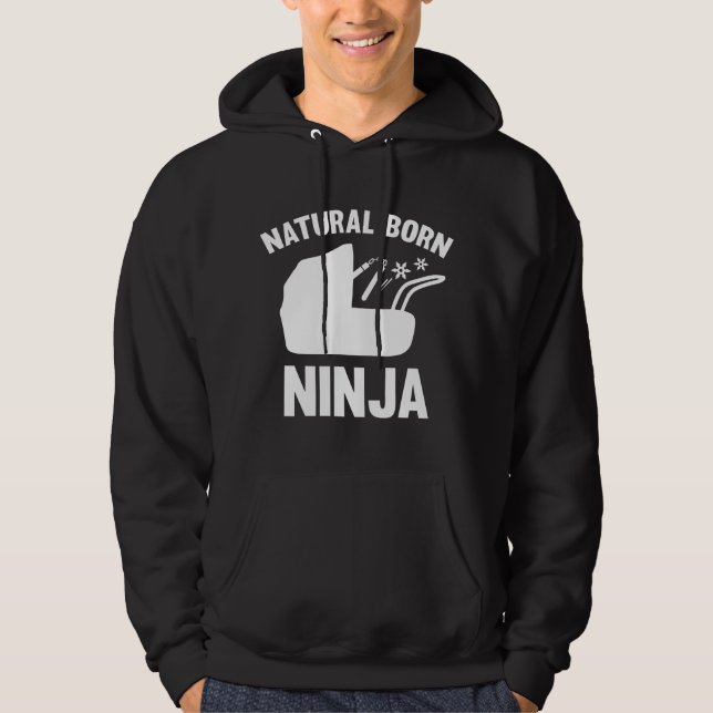 Natürliches Geborenes Ninja Hoodie (Vorderseite)