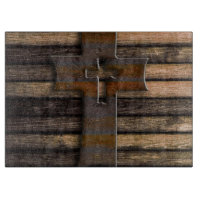 Natürliches hölzernes Kreuz Browns