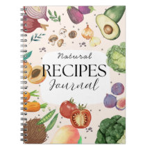 Natürliches Rezepte-Tagebuch – Ästhetisches gesund