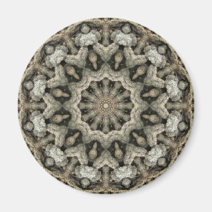 Natürliches Schönheits-Kaleidoskop Magnet