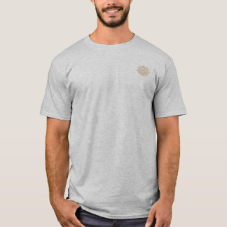 Natürliches Spitzen-Lotus-Emblem | Blossom Basics T-Shirt