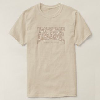 Natürliches Toile BRIDE Verlobungsdusche Junggesel T-Shirt