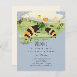 Naturliebhaber Die Bienen auf dem Lande Hochzeit