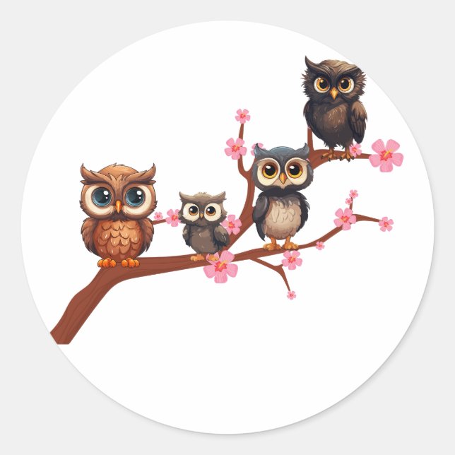 Naturliebhaber, Naturkunst, Geburtstage Runder Aufkleber (Vorderseite)