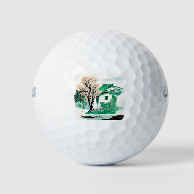 Naturmalerdorf Golfball (Vorderseite)