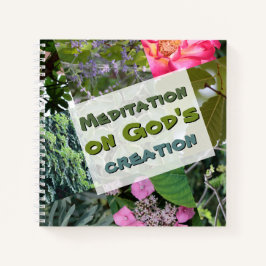 Naturmeditationsbuch Notizbuch