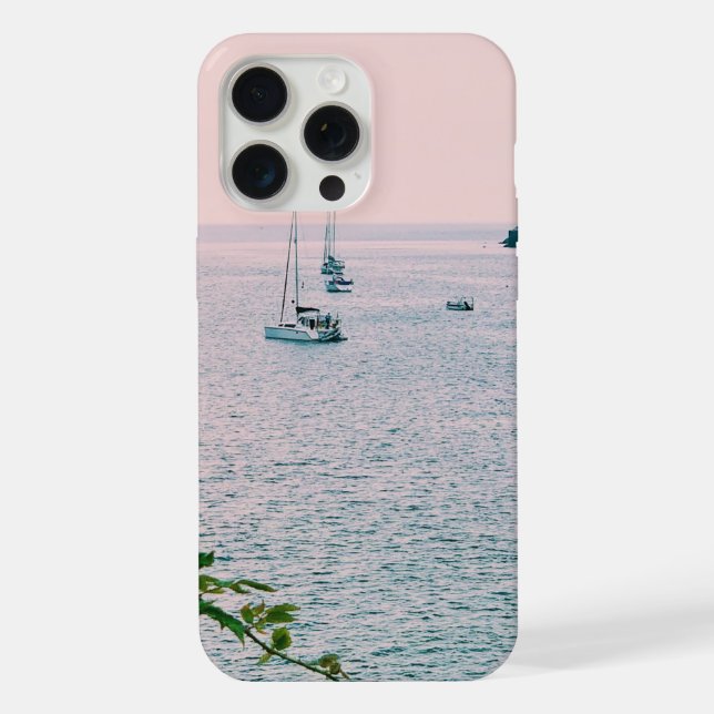 Naturmeeransicht iPhone Hülle (Rückseite)