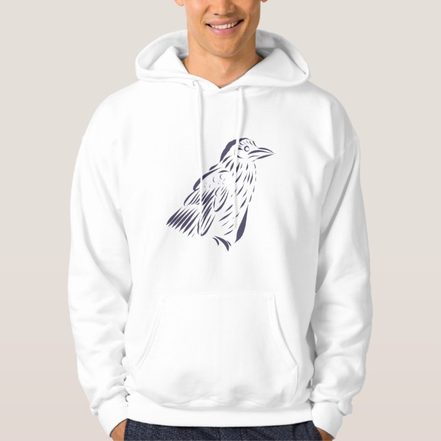 Naturmelodie-Kunst Hoodie (Vorderseite)