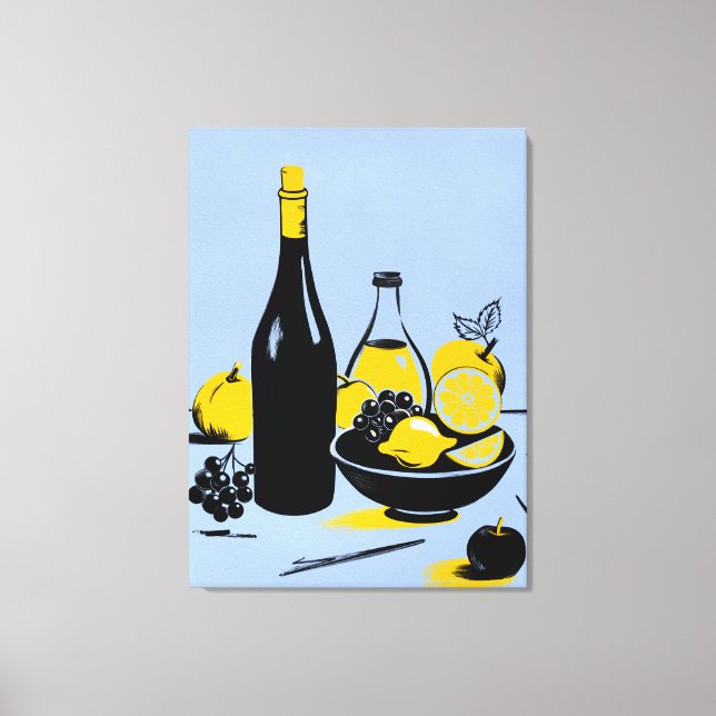 Naturmort#1 Leinwanddruck (Vorderseite)