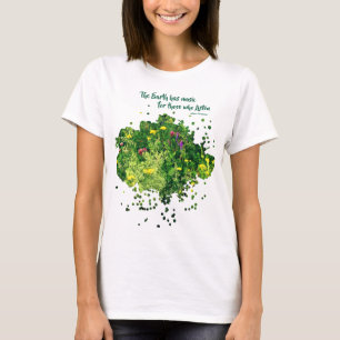 Naturmusik Inspirierendes Zitat T-Shirt