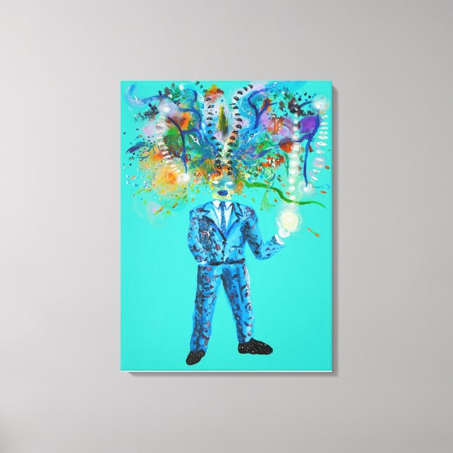 NATURMYSTIK LEINWANDDRUCK (Vorderseite)