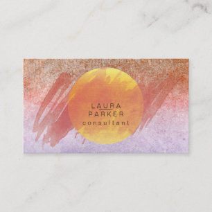 Naturofarbener Monte Paint Piazza della Riforma Visitenkarte