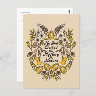 Naturol Lover Cicada Postkarte