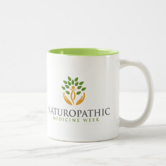Naturopathic Medizin-Wochen-Tasse Zweifarbige Tasse