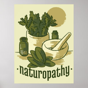 Naturopathy Lifestyle Poster