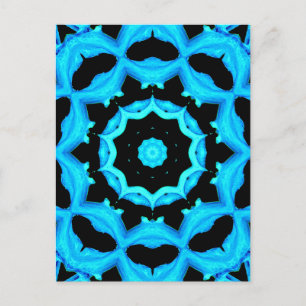 NATUROZEAN BLAUE POSTKARTE